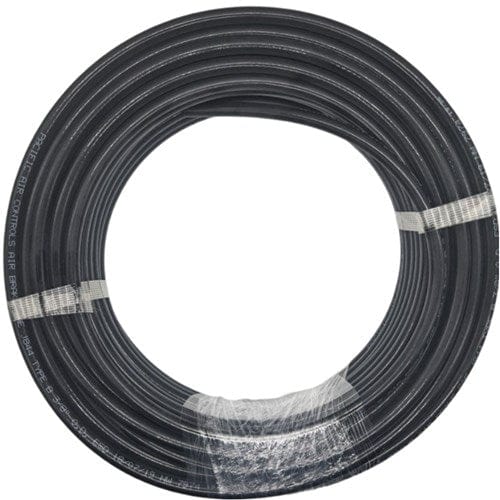 Nylon air brake imperial tube hose, 3/8'', two layers black 10m roll - Twin Eagle Imports