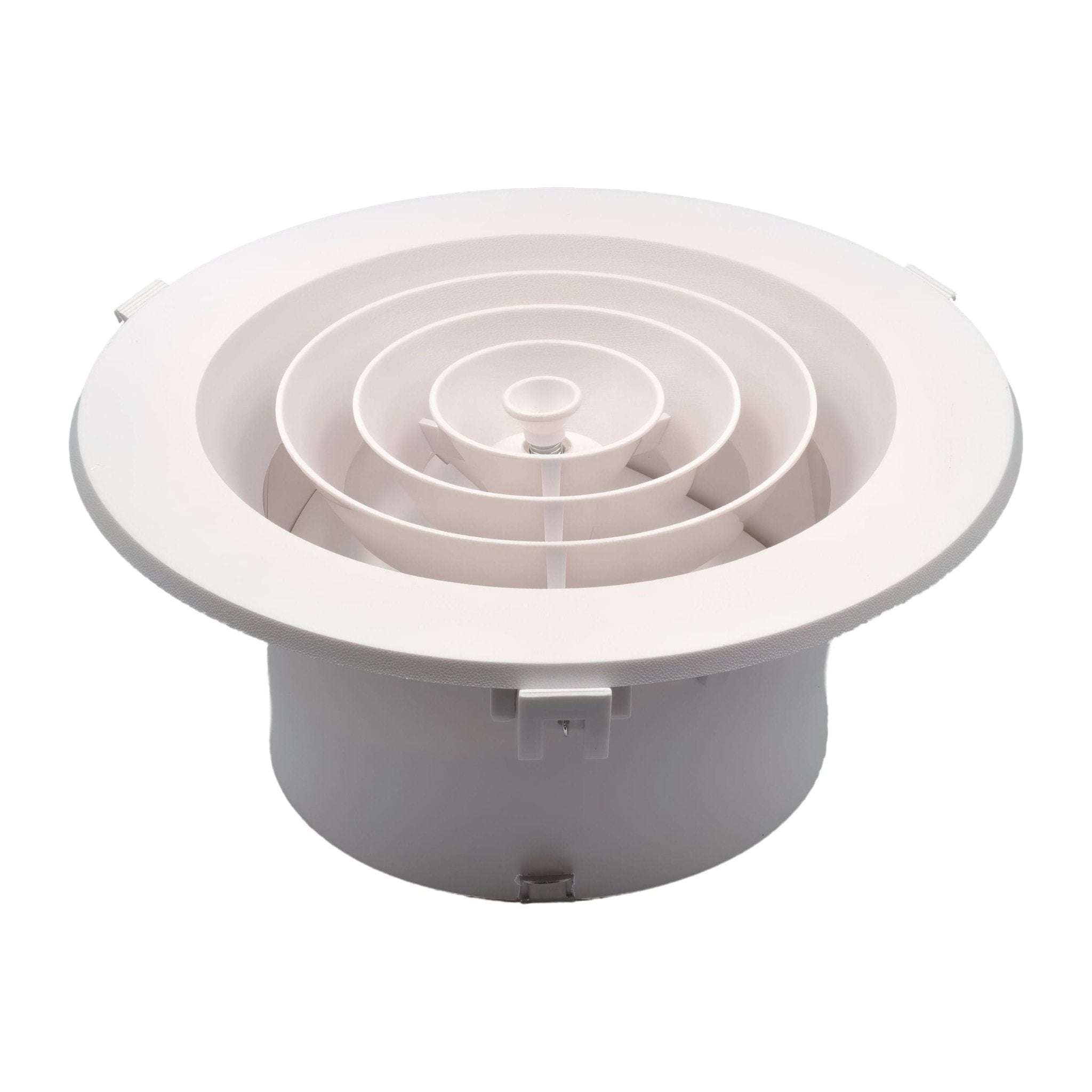 Pack of 20 Ductsure PDJ150 Plastic Round Ceiling Vent Diffuser - Twin Eagle Imports