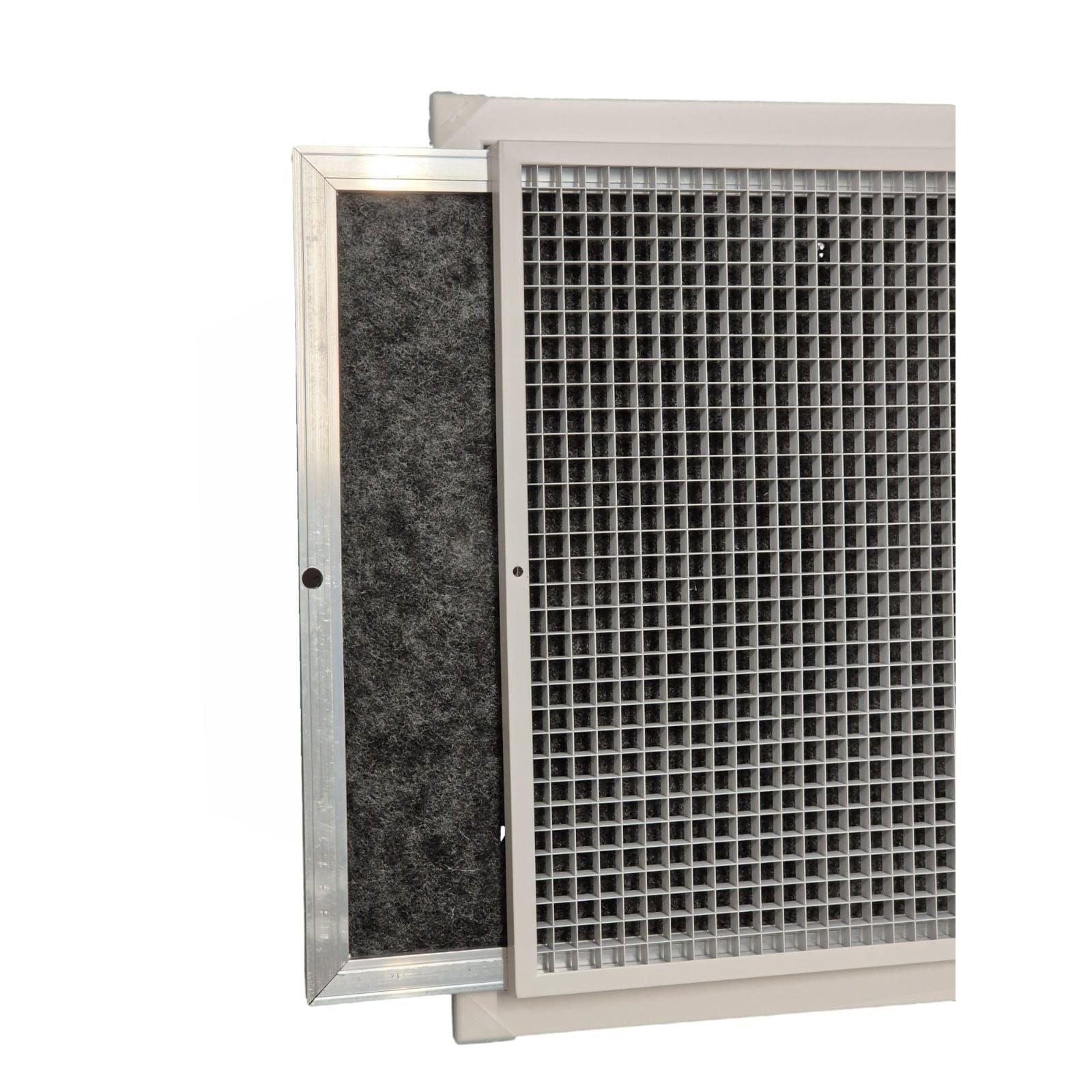 Pack of 3 Ductsure Eggcrate Hinged Filter EGHF-P 600400 (595x395mm) - Twin Eagle Imports