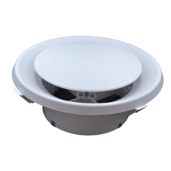 Pack of 5 Ductsure PCD250 Plastic Round Cone Vent Diffuser - Twin Eagle Imports