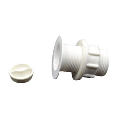 Plastec Drain Waste Extended 32mm White Plastic Body Plug and Waste Unit