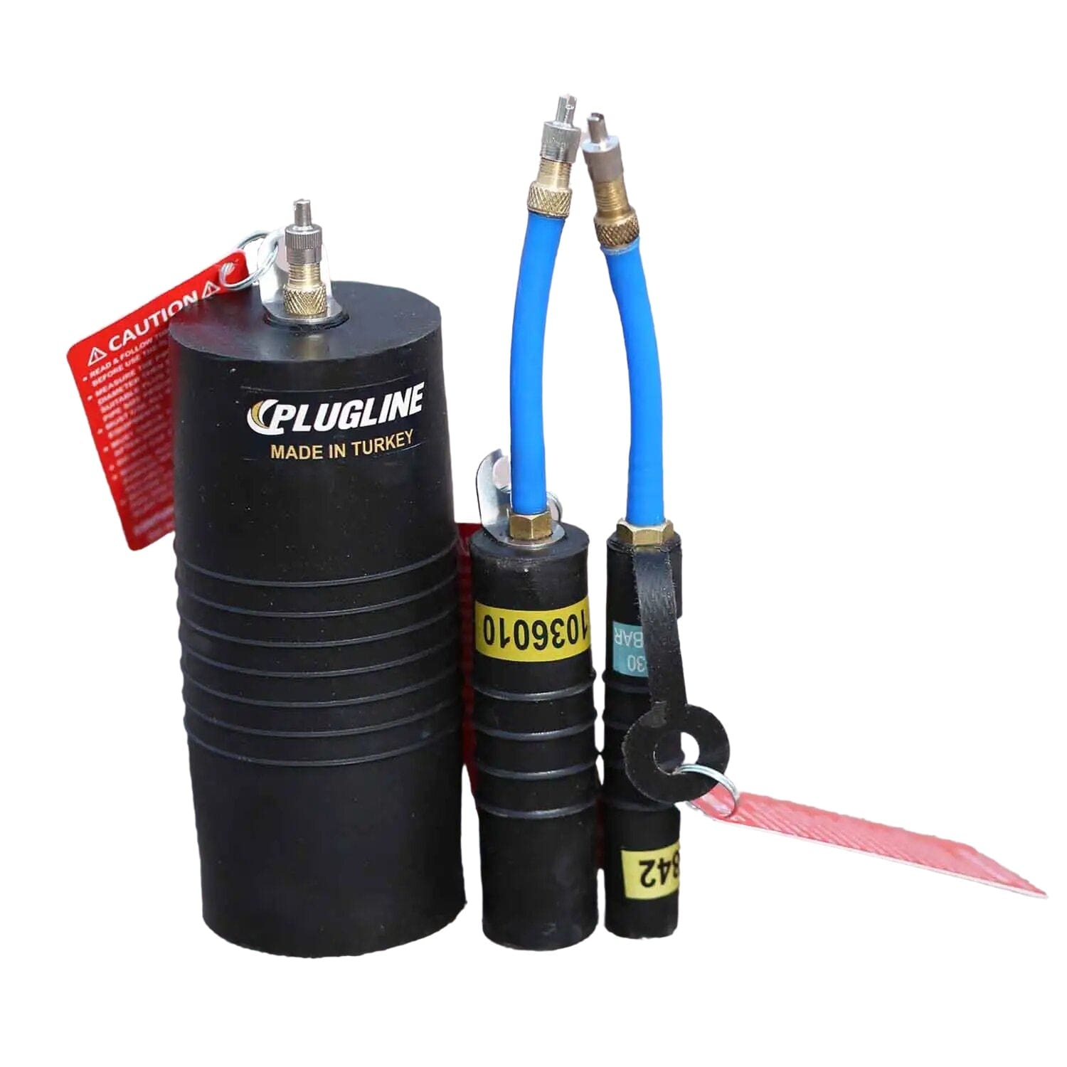 PLUGLINE 30 mm Inflatable Short Blocking Plug – Heavy-Duty Pipe Sealing Solution - Twin Eagle Imports