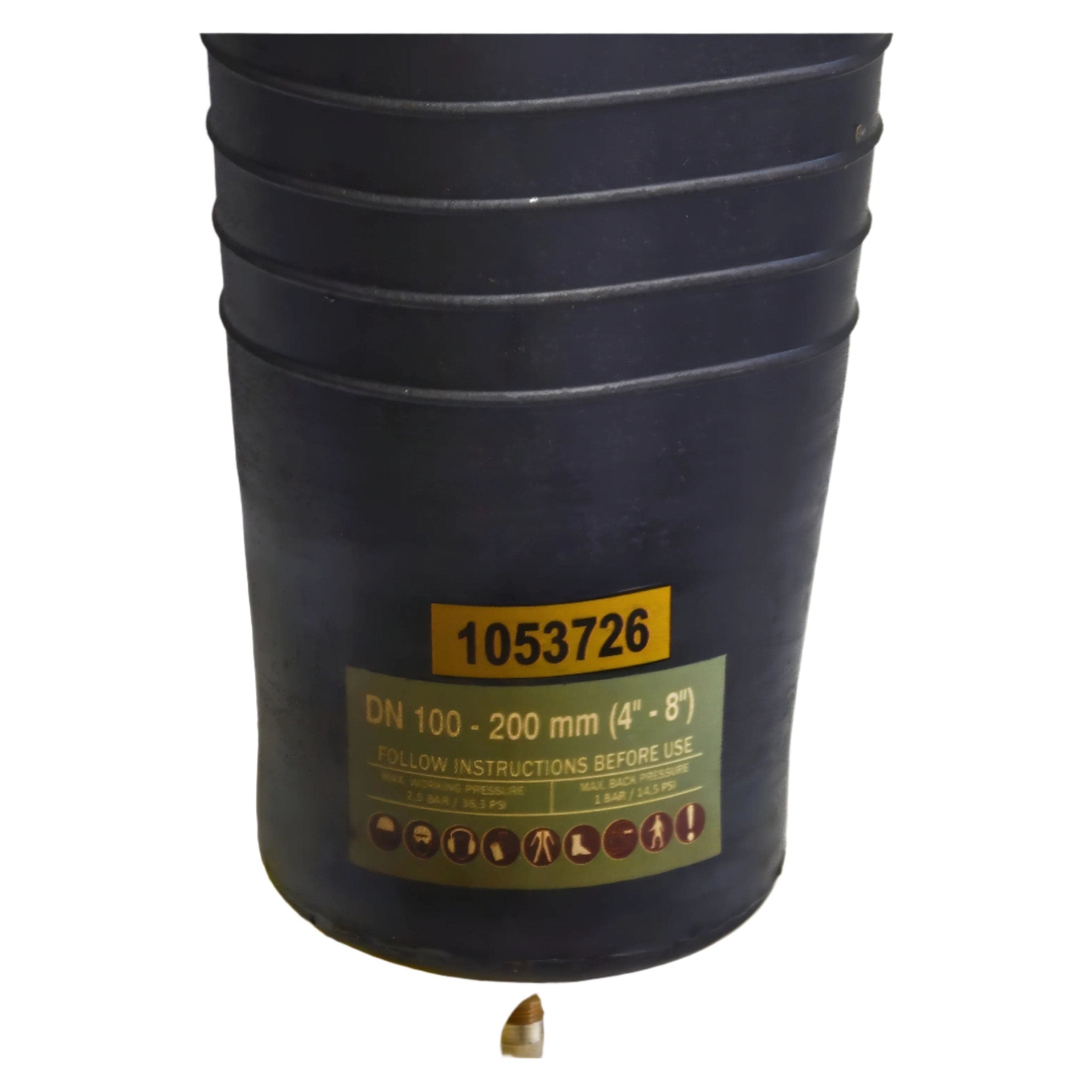 Plugline Expanding Plumbing Plug PLUGLINE 100-200 mm Inflatable Blocking Plug – Heavy-Duty Pipe Sealing Solution