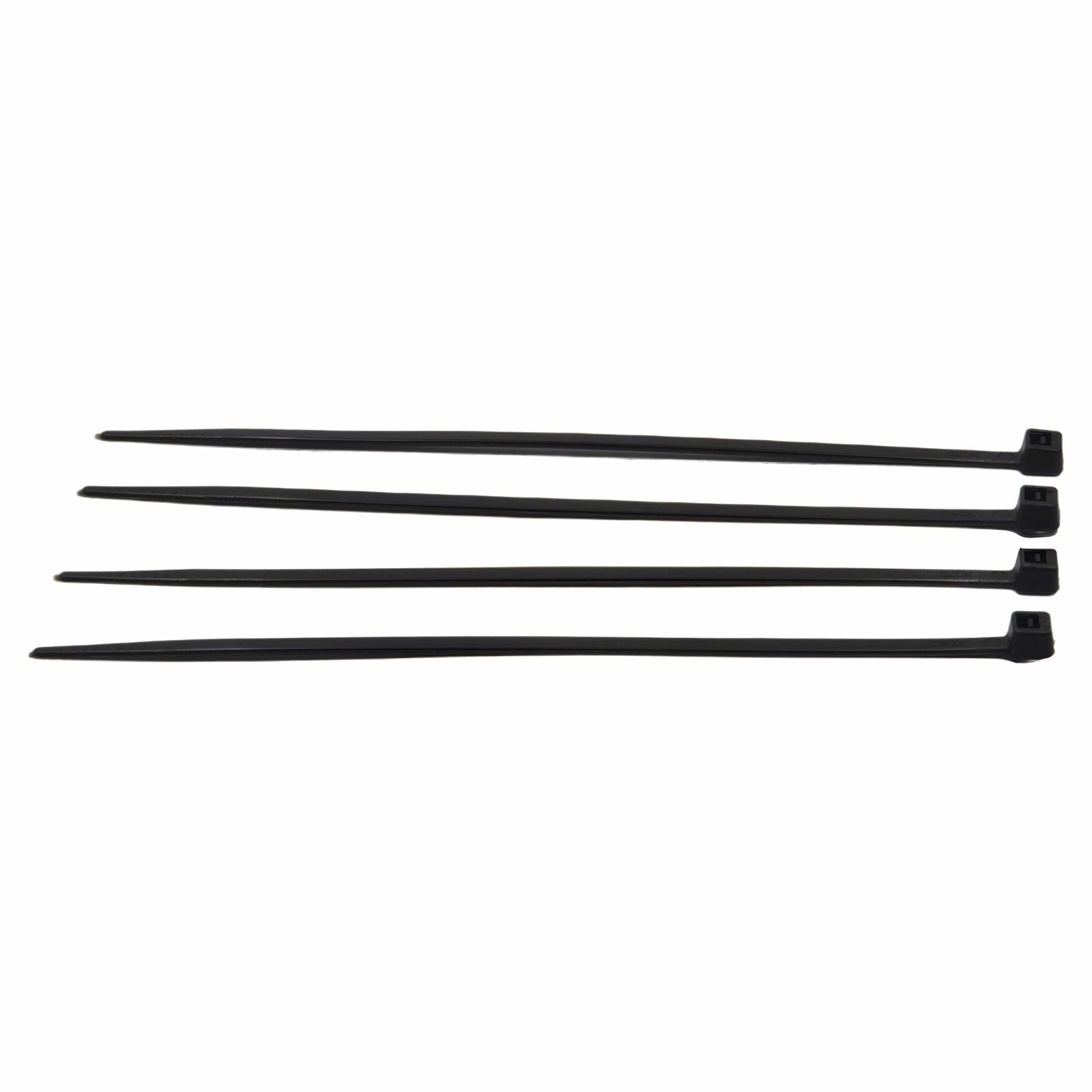 RAPTOR Black 150mm x 3.6mm Medium Duty Cable Ties, 20 Pack - Twin Eagle Imports