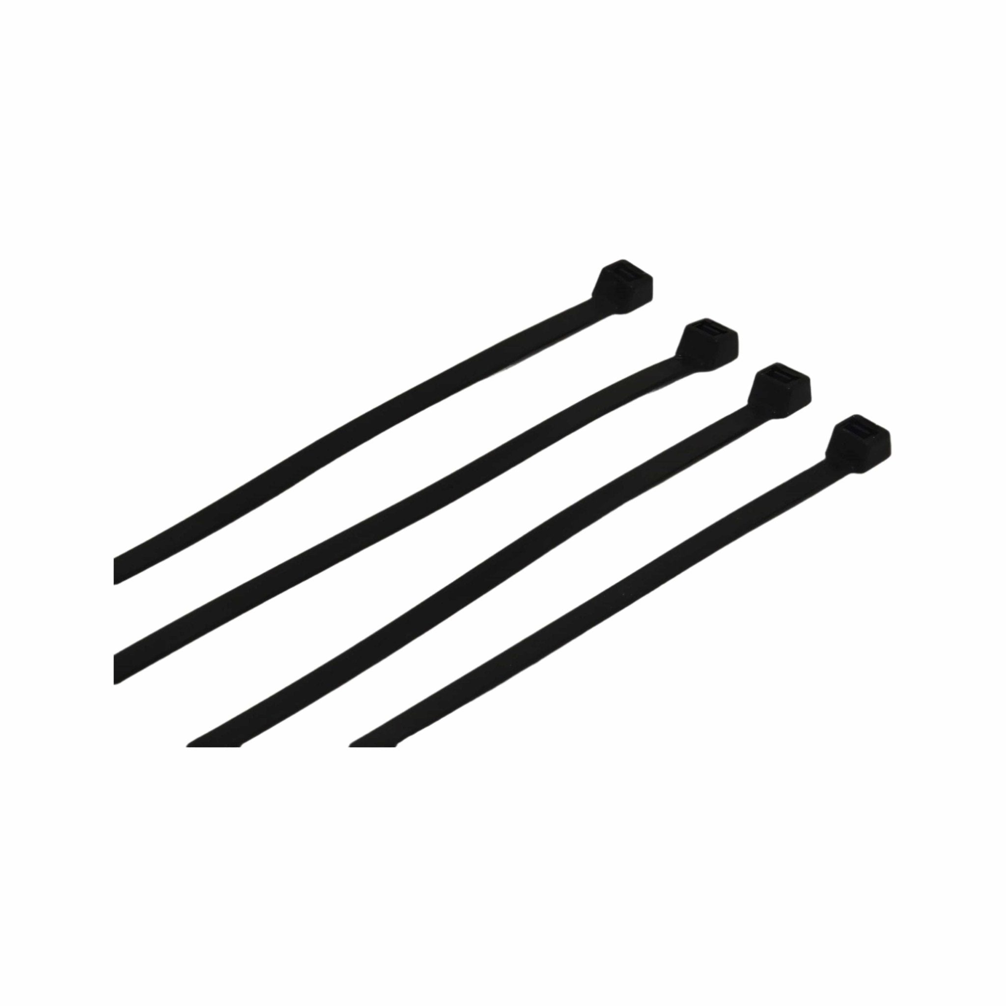 RAPTOR Black 550mm x 7.6mm Heavy Duty Cable Ties, 20 Pack - Twin Eagle Imports