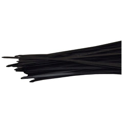 Raptor Cable Tie RAPTOR Black 370mm x 4.8mm Medium Duty Cable Ties, 100 Pack