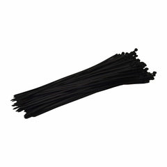 Raptor Cable Tie RAPTOR Black 450mm x 7.6mm Heavy Duty Cable Ties, 100 Pack