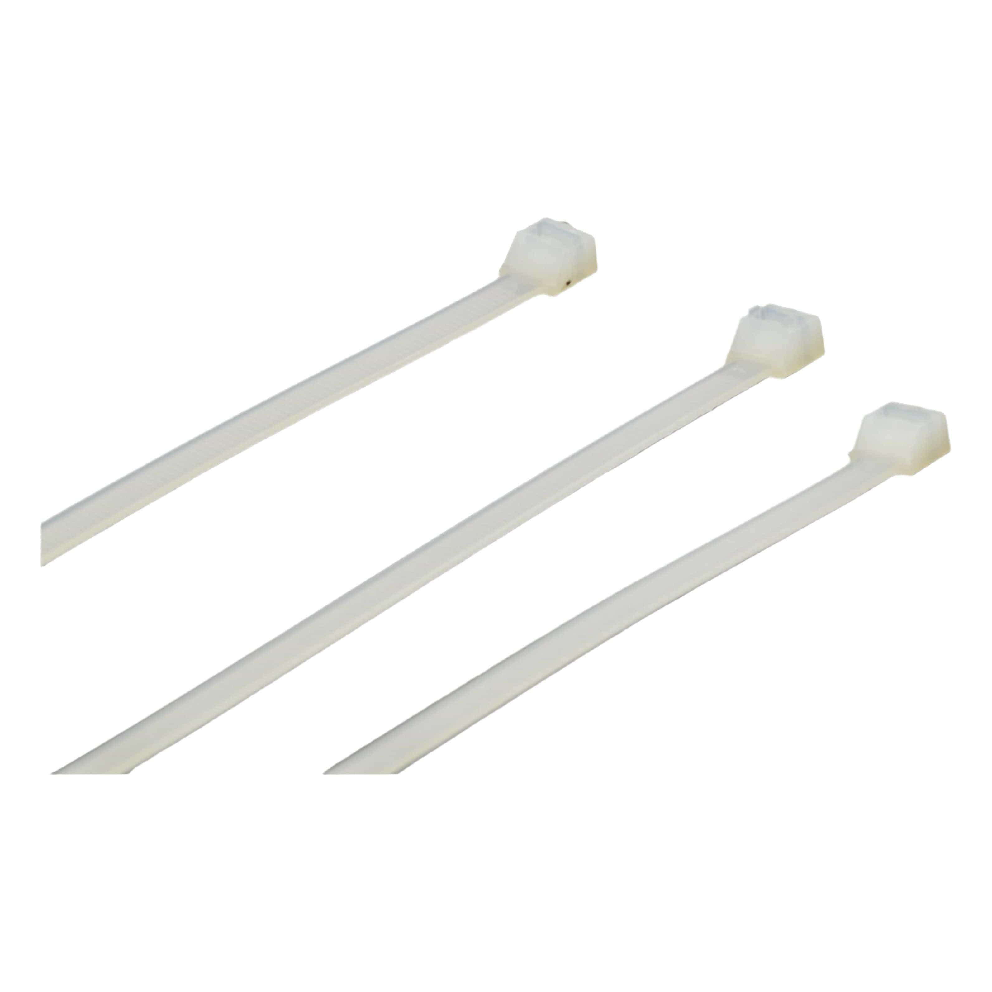 Raptor Cable Tie RAPTOR Natural 370mm x 4.8mm Medium Duty Cable Ties, 20 Pack
