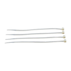 Raptor Cable Tie RAPTOR White 200mm x 4.8mm Medium Duty Cable Ties, 100 Pack