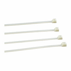 Raptor Cable Tie RAPTOR White 200mm x 4.8mm Medium Duty Cable Ties, 20 Pack
