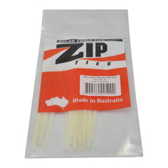 RAPTOR White 200mm x 4.8mm Medium Duty Cable Ties, 20 Pack - Twin Eagle Imports