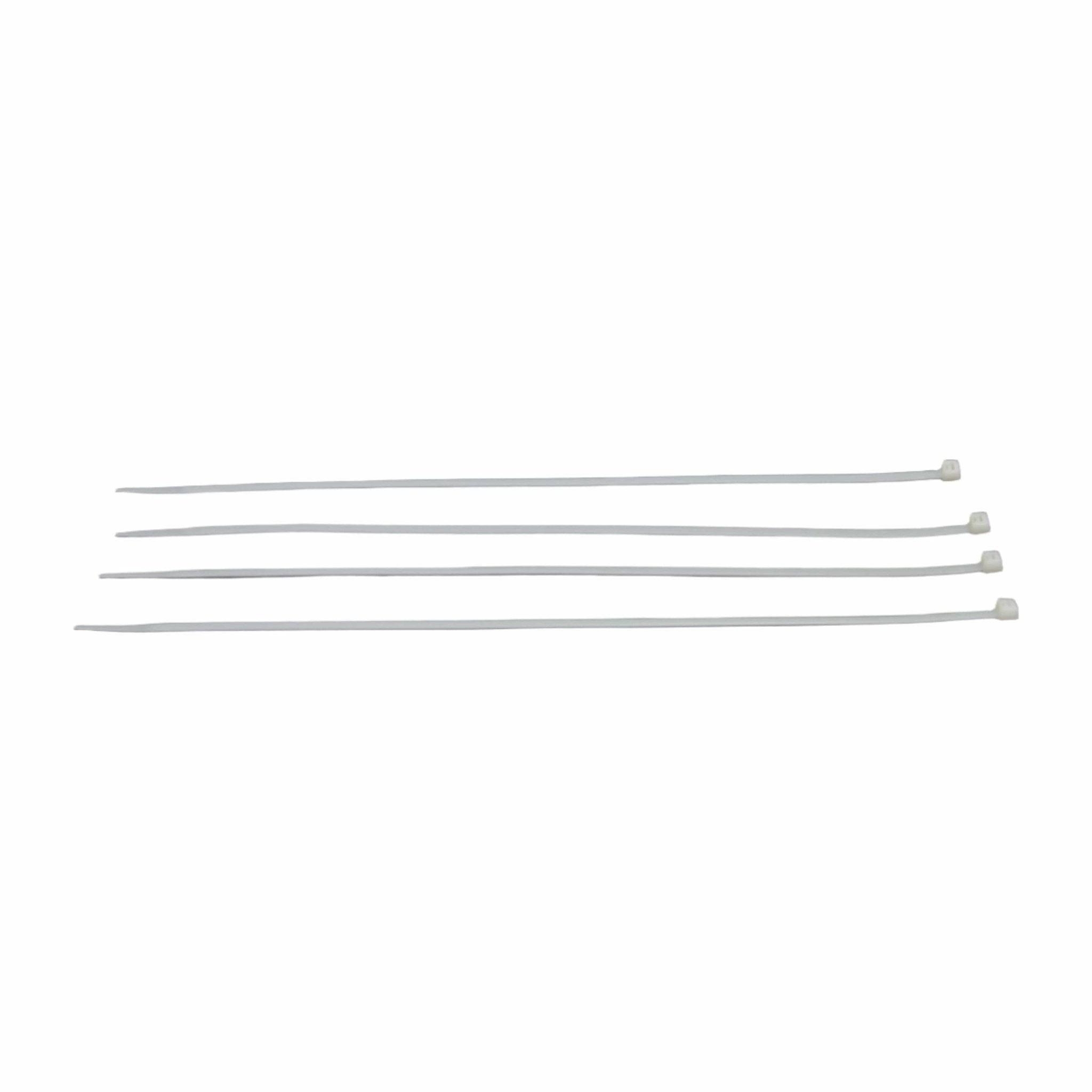 RAPTOR White 370mm x 4.8mm Medium Duty Cable Ties, 100 Pack - Twin Eagle Imports