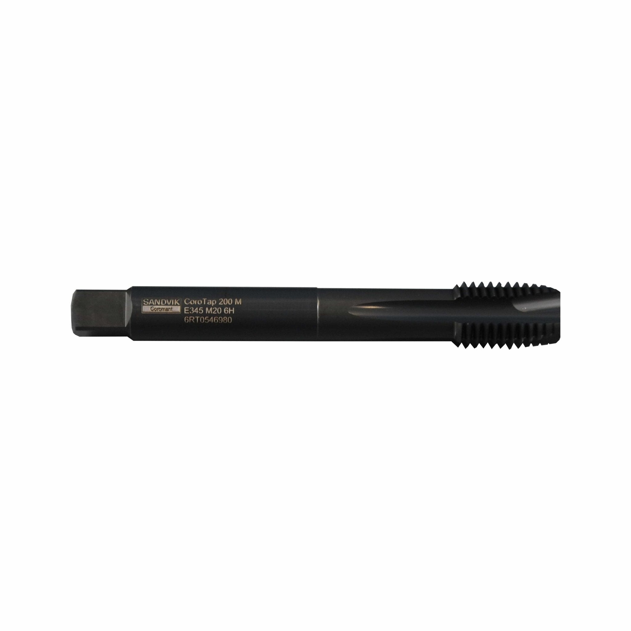 Sandvik HSS-PM Blue Gun Nose PVD FeN coated Tap 1" UNC, DIN 2184-1 Long Body - Twin Eagle Imports