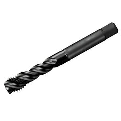 Sandvik HSS-PM Blue Spiral Flute PVD FeN coated Tap 5/8" UNF, DIN 2184-1 Long Body - Twin Eagle Imports