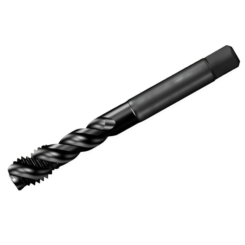 Sandvik HSS-PM Blue Spiral Flute PVD FeN coated Tap 7/8" UNF, DIN 2184-1 Long Body - Twin Eagle Imports