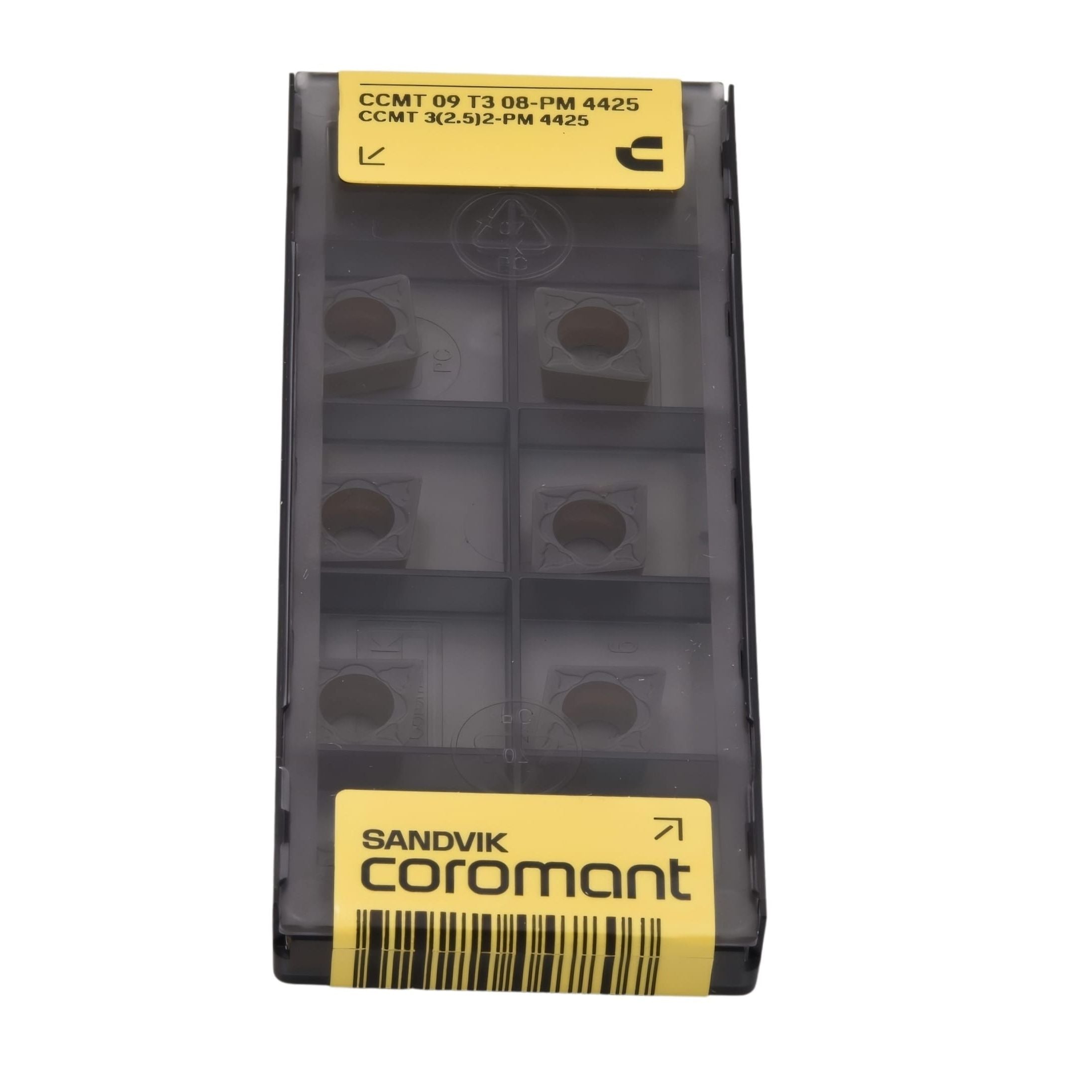 SANDVIK INSERT 10pc Sandvik Medium Chipbreaker - Steel / Cast Iron Grade Insert - CCMT 09 T3 08-PM 4425