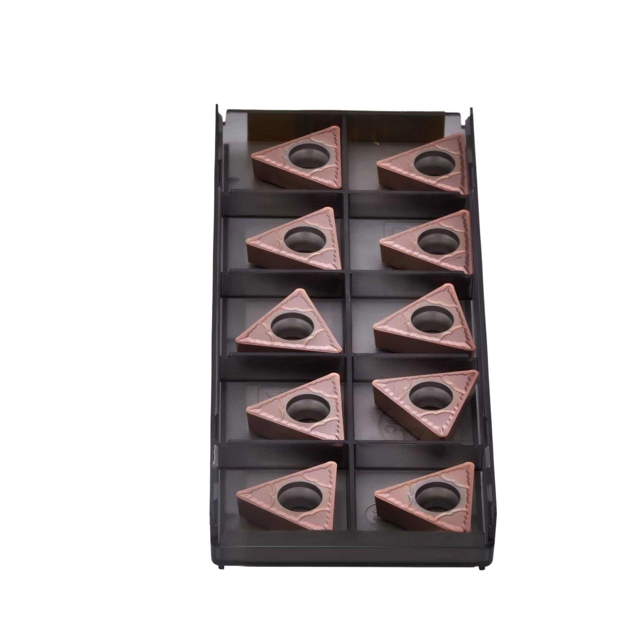 SANDVIK INSERT 10pc Sandvik TCMT 16 T3 08-MM 1125 Turning Insert for Stainless Steel - Medium Chipbreaker