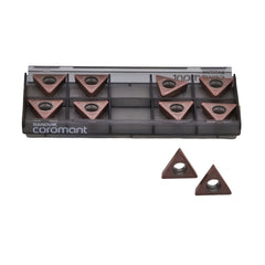 SANDVIK INSERT 10pc Sandvik TCMT 16 T3 08-MM 1125 Turning Insert for Stainless Steel - Medium Chipbreaker
