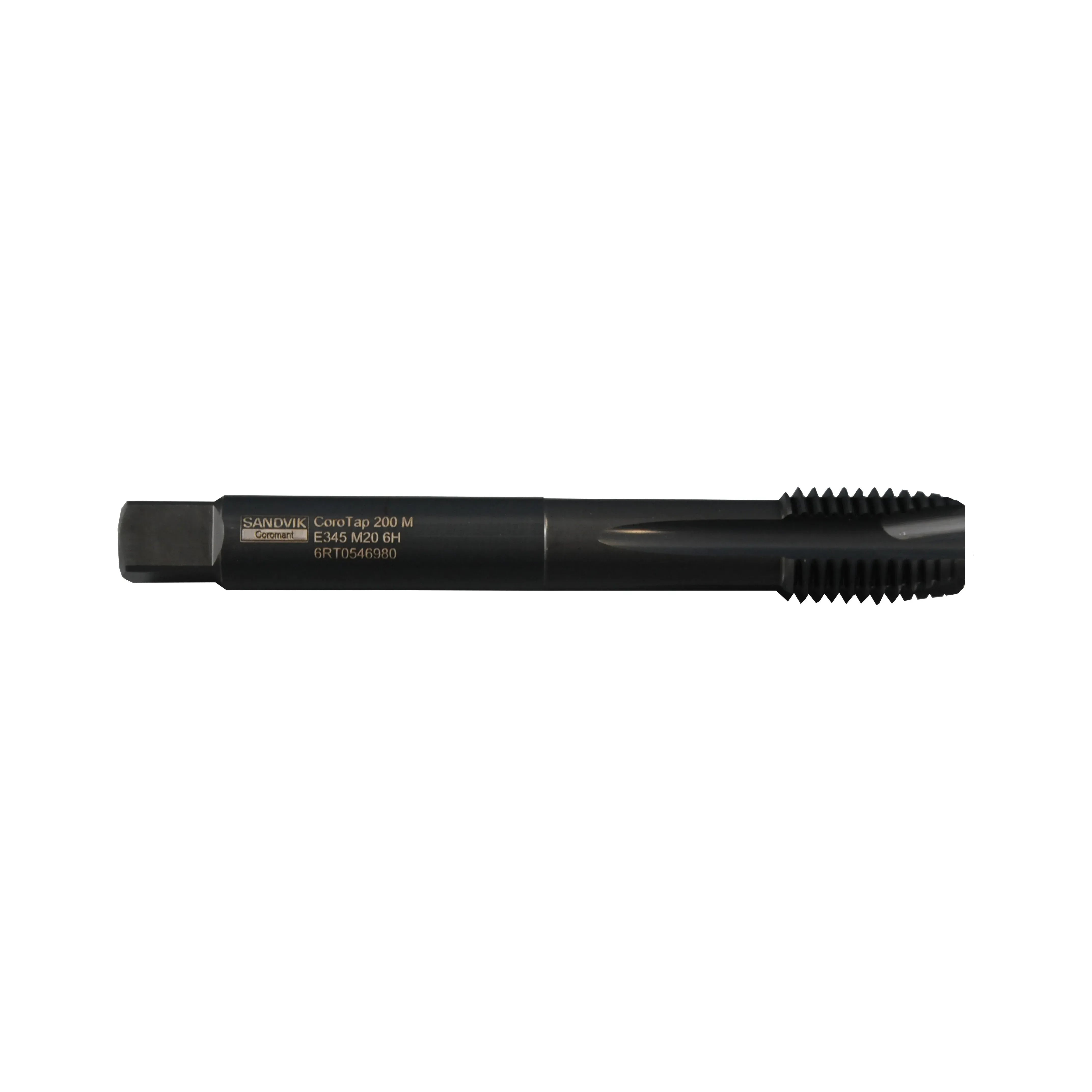 SANDVIK Manufacturing Sandvik HSS-PM Blue Gun Nose PVD FeN coated Tap 1/4" UNF, DIN 2184-1 Short Body
