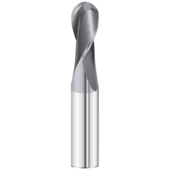 SHORT SERIES BALL NOSE SLOT DRILL - Best Carbide 5/16" (2 Flute, TiAIN Coated) - Twin Eagle Imports