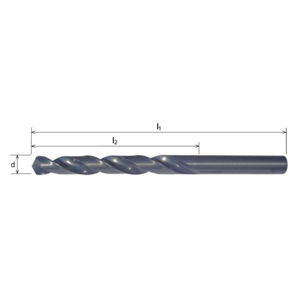 SOMTA DRILLS Somta Series 101 - 6.10mm HSS Straight Shank Jobber Drill