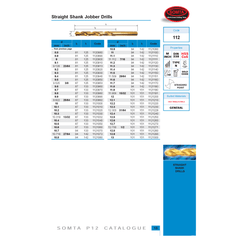 SOMTA DRILLS Somta Series 112 – Cobalt Jobber Drill 11/64"