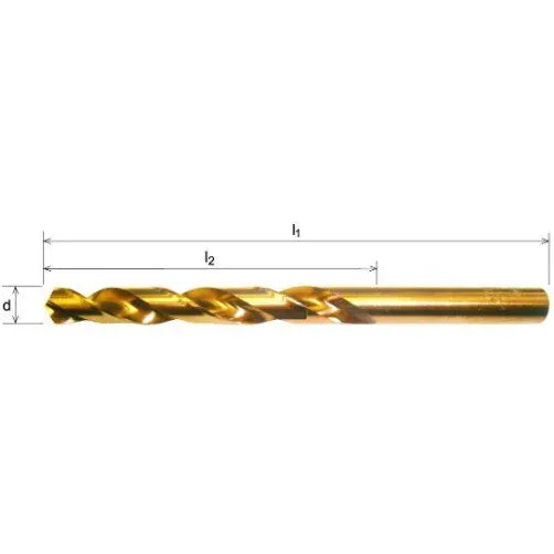 SOMTA DRILLS Somta Series 177 – Cobalt Jobber Drill 3.50 mm (HSS-Co, DIN 338, Straight Shank)
