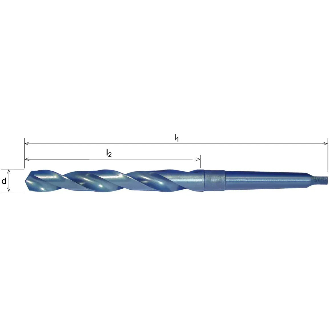 SOMTA DRILLS Somta Series 211 – 3/8″ HSS Morse Taper Shank Drill MT1