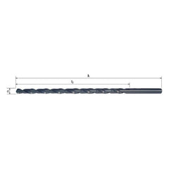 Somta Series 125 - HSS Straight Shank 250mm x 315mm Extra Length Drills 9mm - Twin Eagle Imports