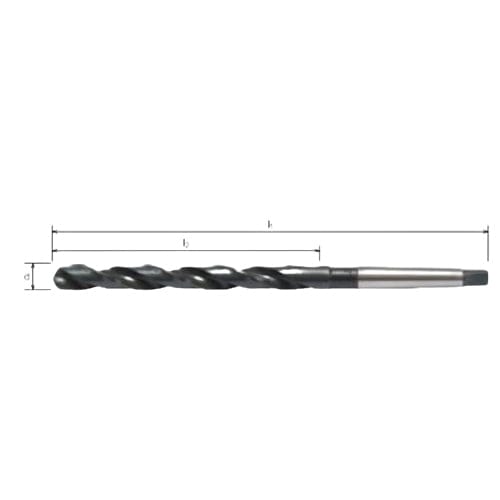 Somta Series 242 - HSS No.2 Morse Taper Shank 200mm x 315mm Extra Length Drills 23mm - Twin Eagle Imports