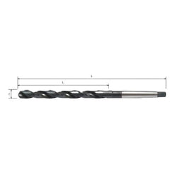 Somta Series 242 - HSS No.2 Morse Taper Shank 200mm x 315mm Extra Length Drills 23mm - Twin Eagle Imports