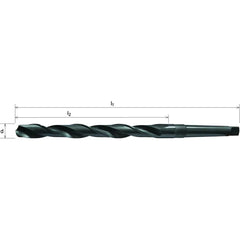 Somta Series 244 - HSS No.2 Morse Taper Shank Extra Length Drill 17mm - Twin Eagle Imports