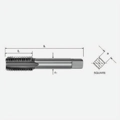Somta Series 519 – HSS HSS M3 X 0.5 L/H Taper Tap - Twin Eagle Imports