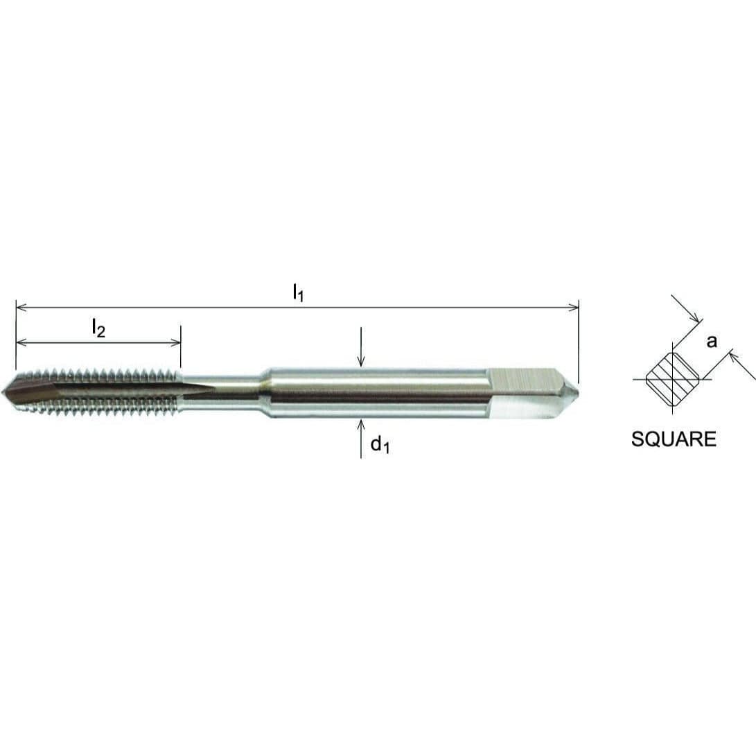Somta Series 546 - HSS Spiral Flute Tap UNC 3/4" (Standard) - Twin Eagle Imports