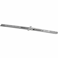 Stainless Steel Pocket Ruler with depth gauge 0-150mm Series 7119-150 - Twin Eagle Imports