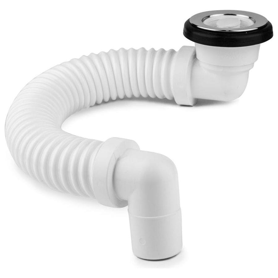 Tacron Industries Drain Waste Flexible Plumbdinger - Chrome Plated Brass Plug 40mm