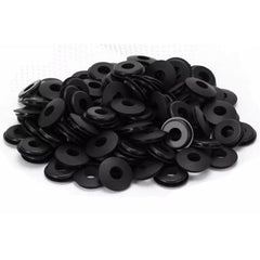 TEI Air Hose X500 Black Rubber Gladhand Seals Hose Gaskets for Semi Trucks & Trailers
