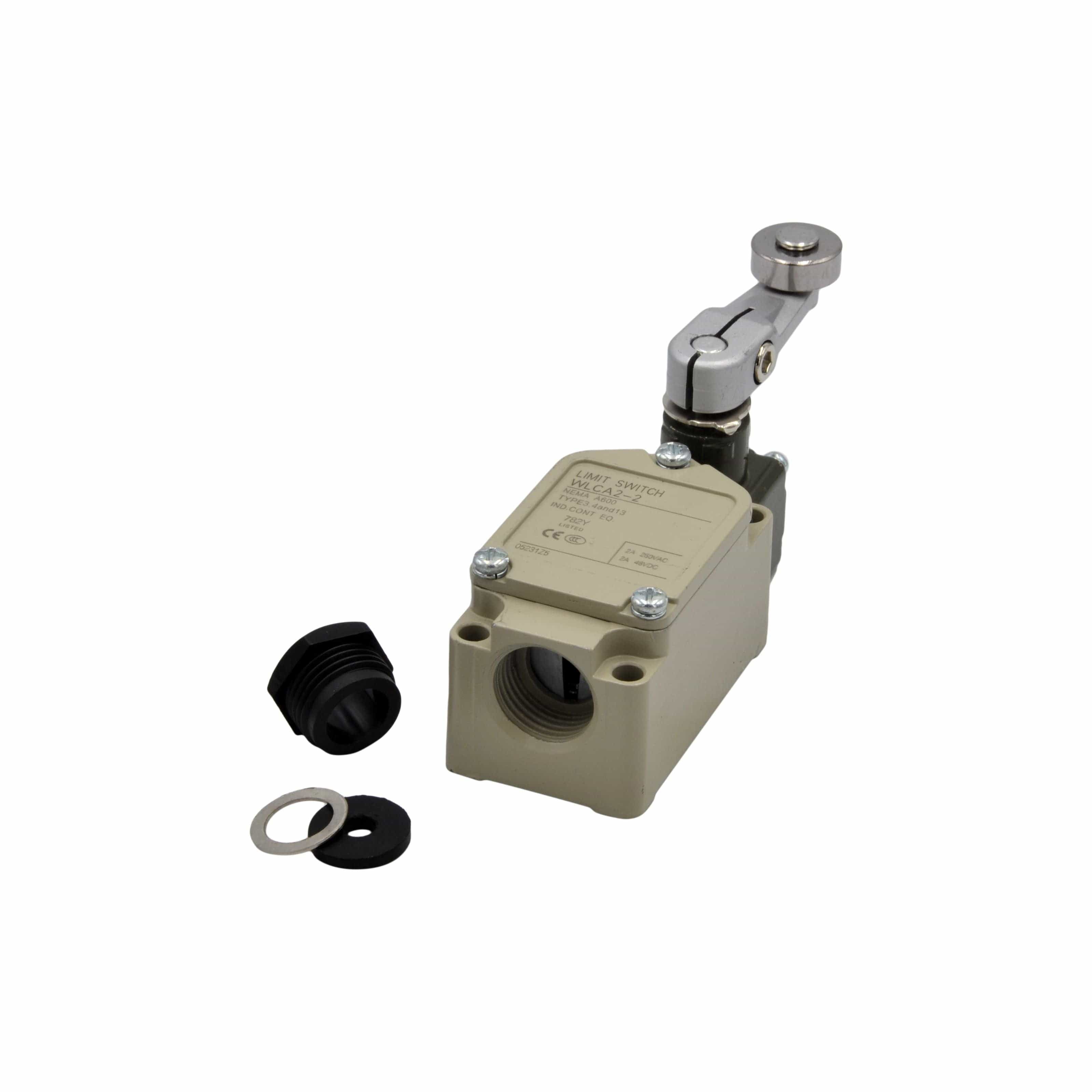 Tianyi Switch WLCA2-2 Micro Limit Switch with Adjustable Lever Roller Arm