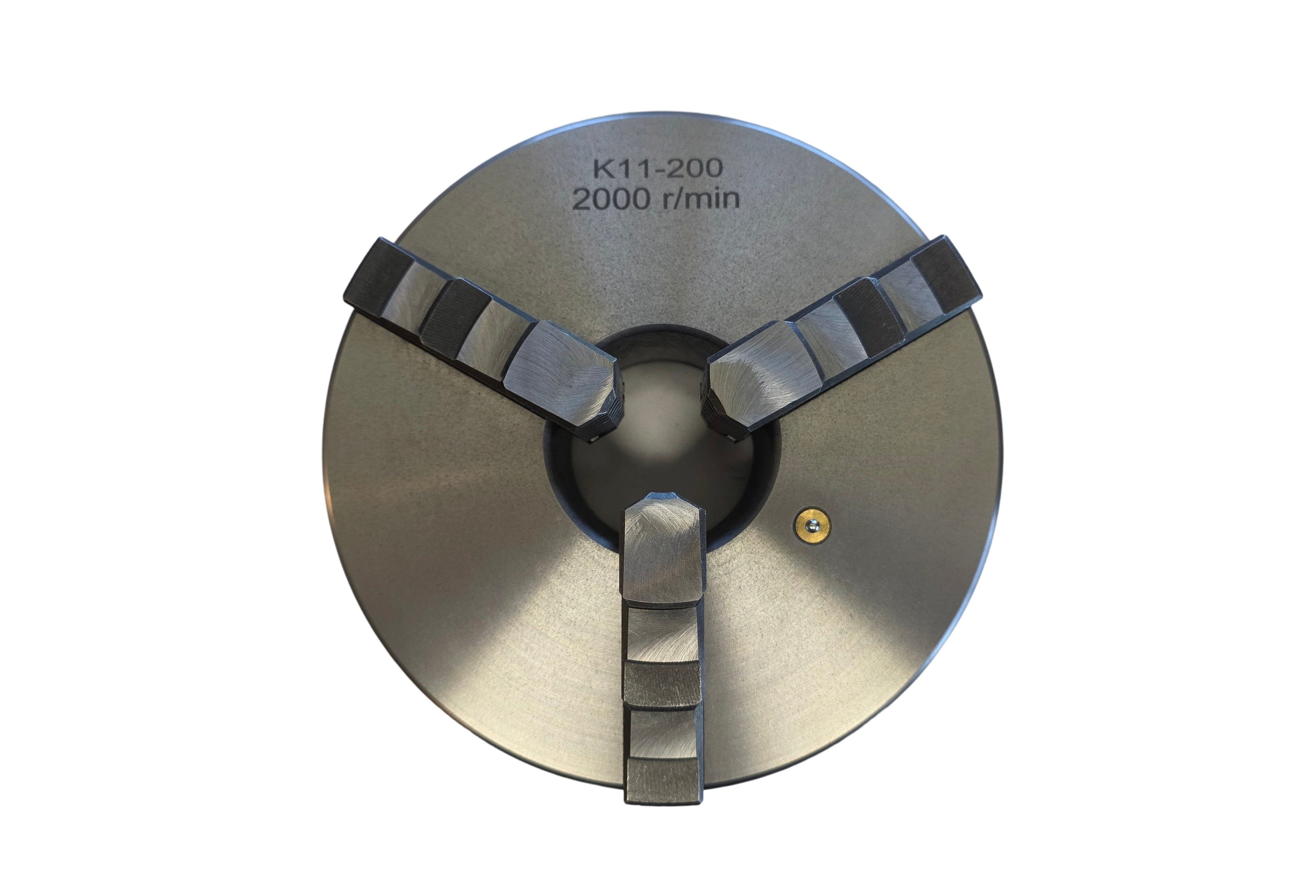 Twin Eagle ACCESSORIES K11-200 3-Jaw 200mm Self-Centering Manual Lathe Chuck