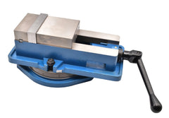 Twin Eagle ACCESSORIES QM16100 100mm (4") Milling Machine Vice – Angle Lock with Swivel Base