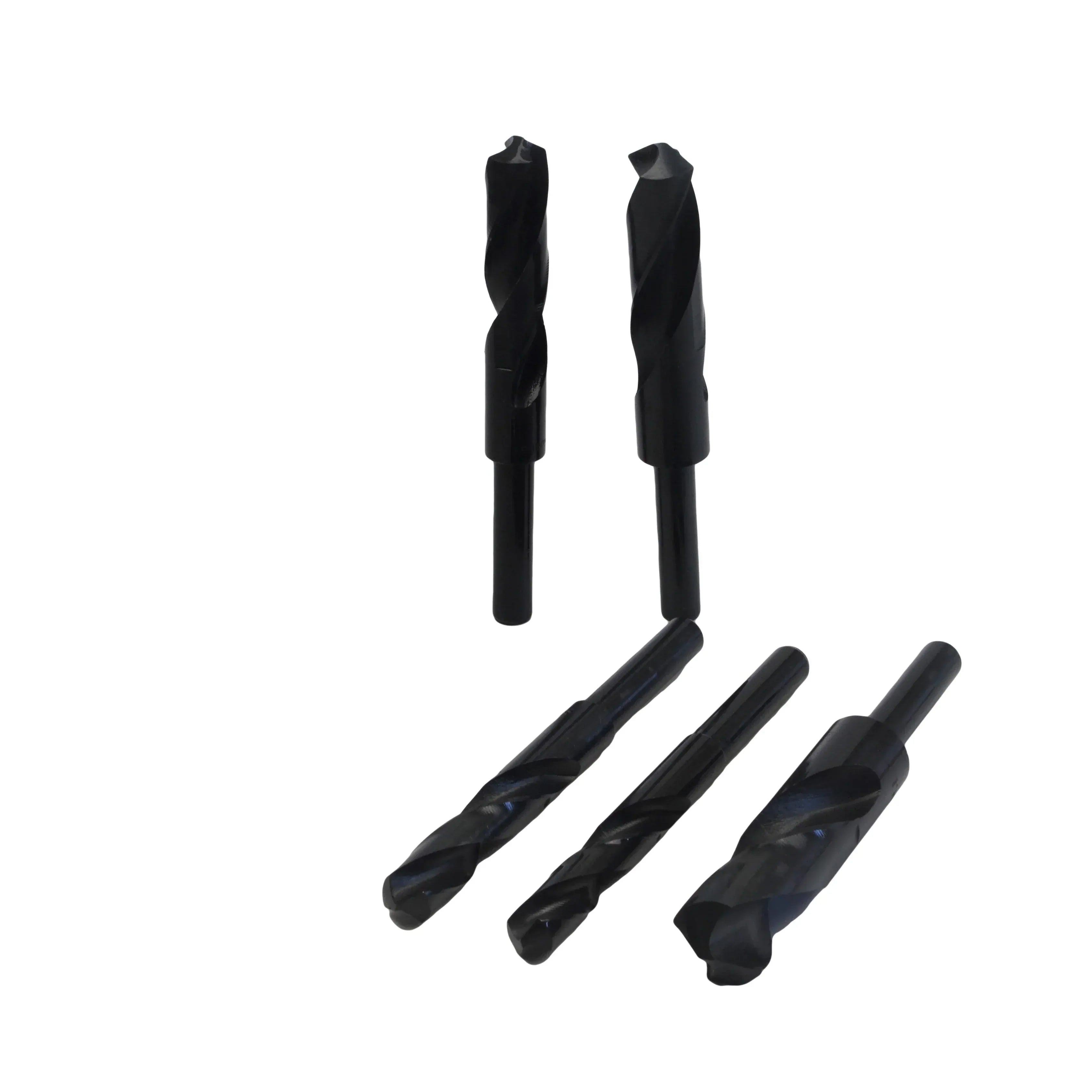 Twin Eagle Imports Drill Bits HSS Imperial Drill Bit Set – 5 Piece (9/16"–1") – Right Hand, 1/2" Reduced Shank