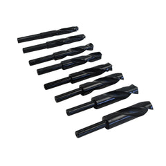 Twin Eagle Imports Drill Bits HSS Imperial Drill Bit Set – 8 Piece (9/16"–1") – Right Hand, 1/2" Reduced Shank