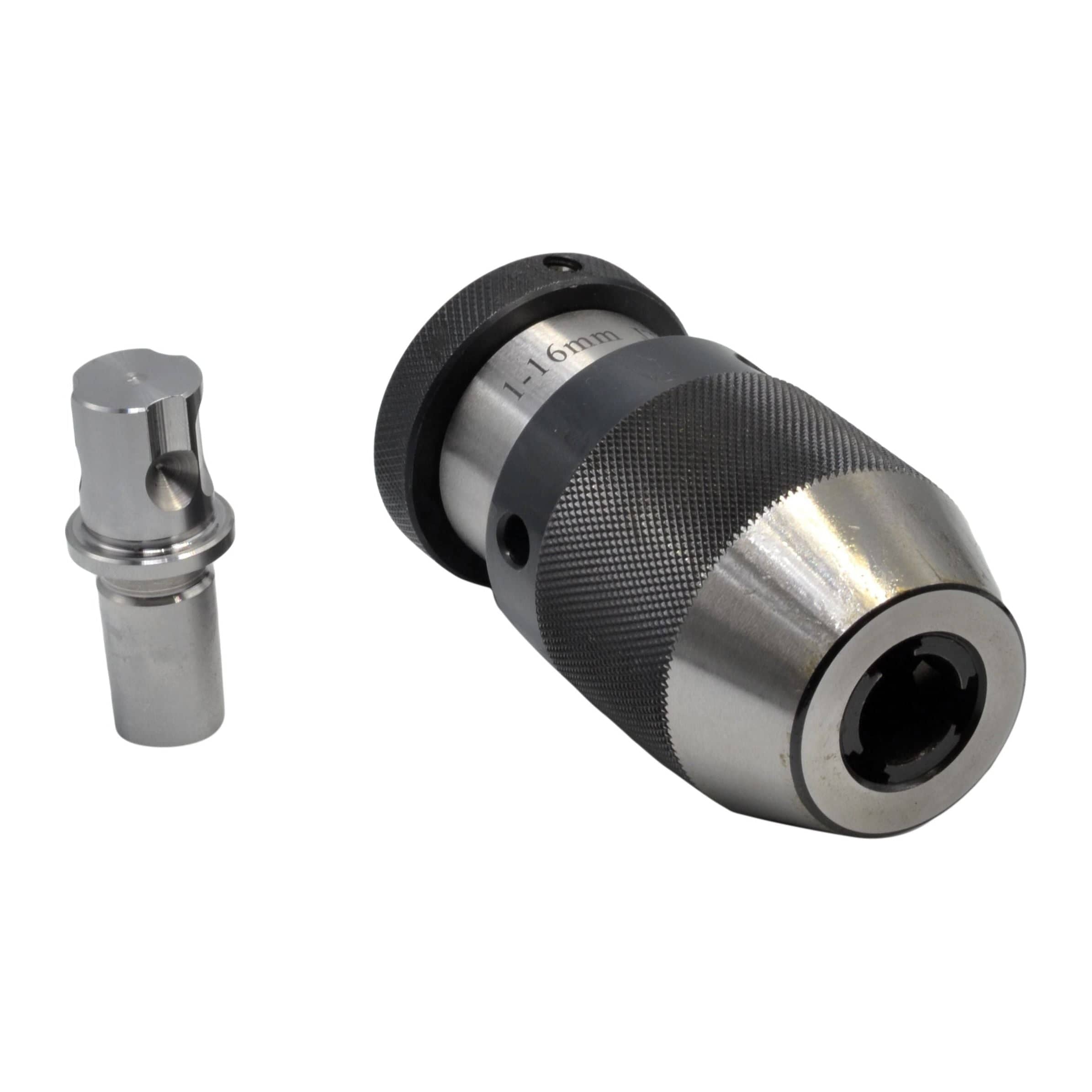 Twin Eagle Imports Drill Chuck 1/32-5/8" or 1-16mm JT6 Keyless Drill Chuck Annular Cutter Weldon Shank Adaptor