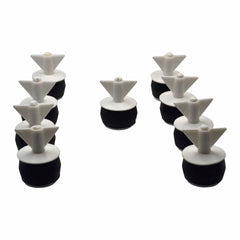 Twin Eagle Imports Expanding Plumbing Plug 9x Nylon Mechanical Pipe Expanding Test Plug Bung No Bypass 36mm to 45mm