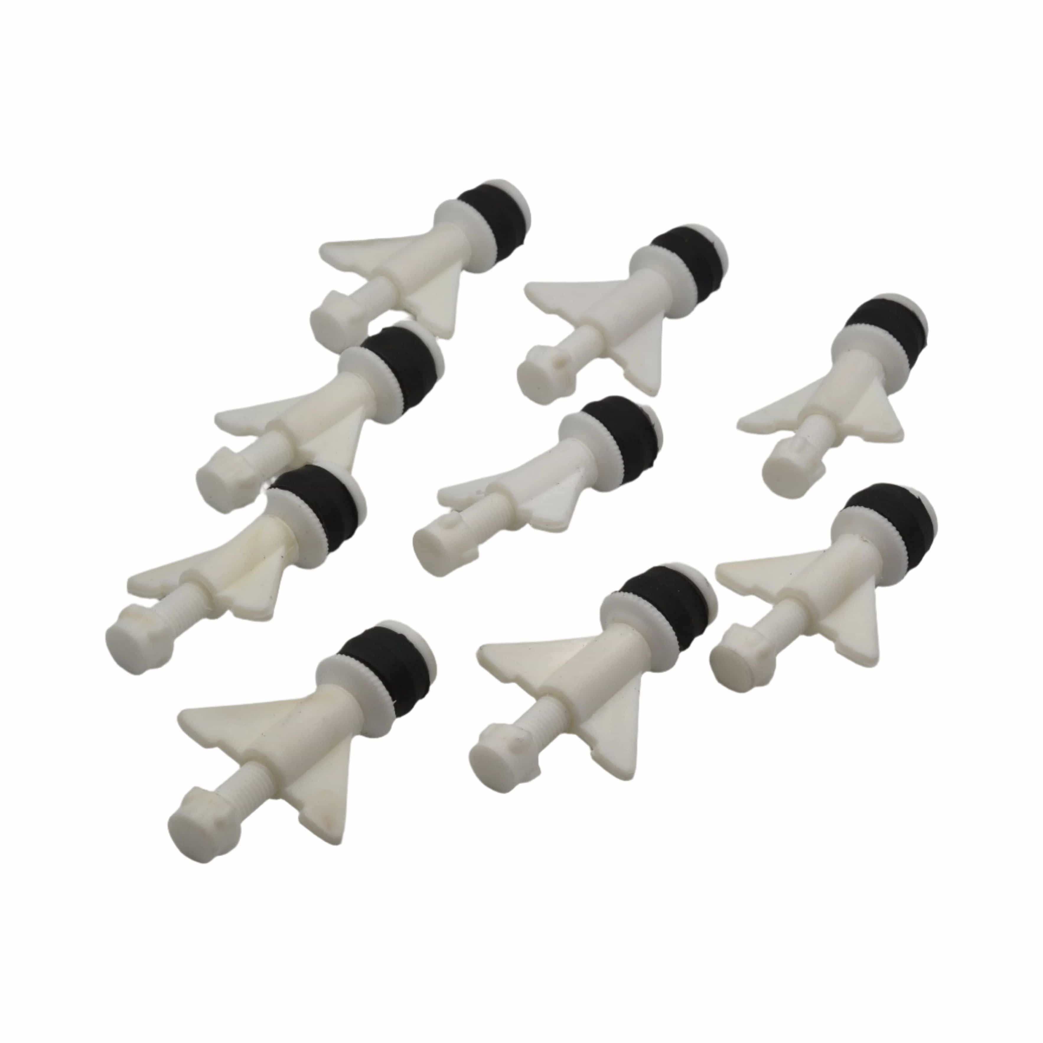 Twin Eagle Imports Expanding Plumbing Plug 9x Nylon Mechanical Pipe Test Plug Bung with 10mm Bypass 18mm to 26mm