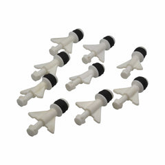 Twin Eagle Imports Expanding Plumbing Plug 9x Nylon Mechanical Pipe Test Plug Bung with 10mm Bypass 18mm to 26mm