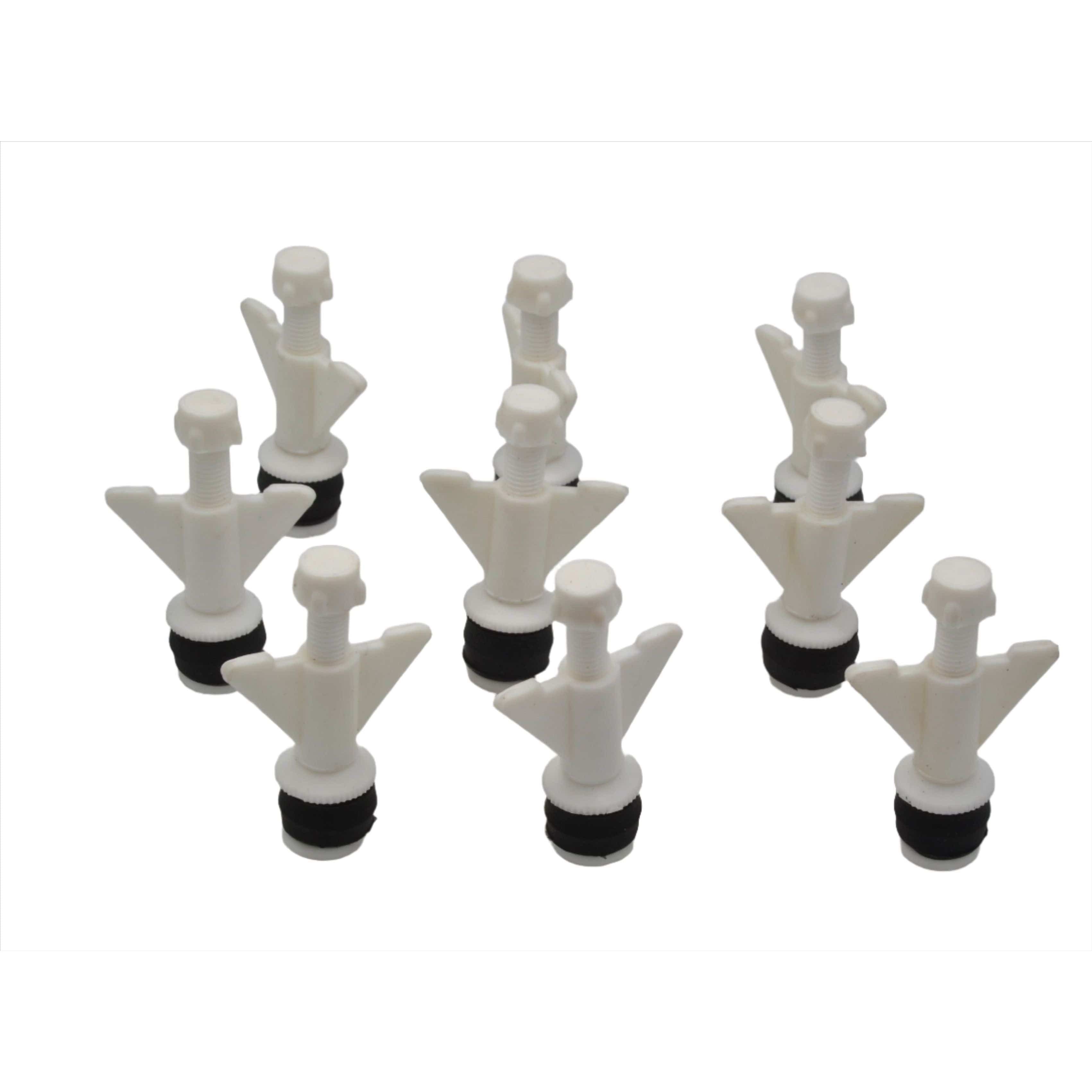 Twin Eagle Imports Expanding Plumbing Plug 9x Nylon Mechanical Pipe Test Plug Bung with 10mm Bypass 18mm to 26mm