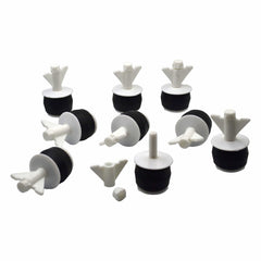 Twin Eagle Imports Expanding Plumbing Plug 9x Nylon Mechanical Pipe Test Plug Bung with 10mm Bypass 36mm to 45mm