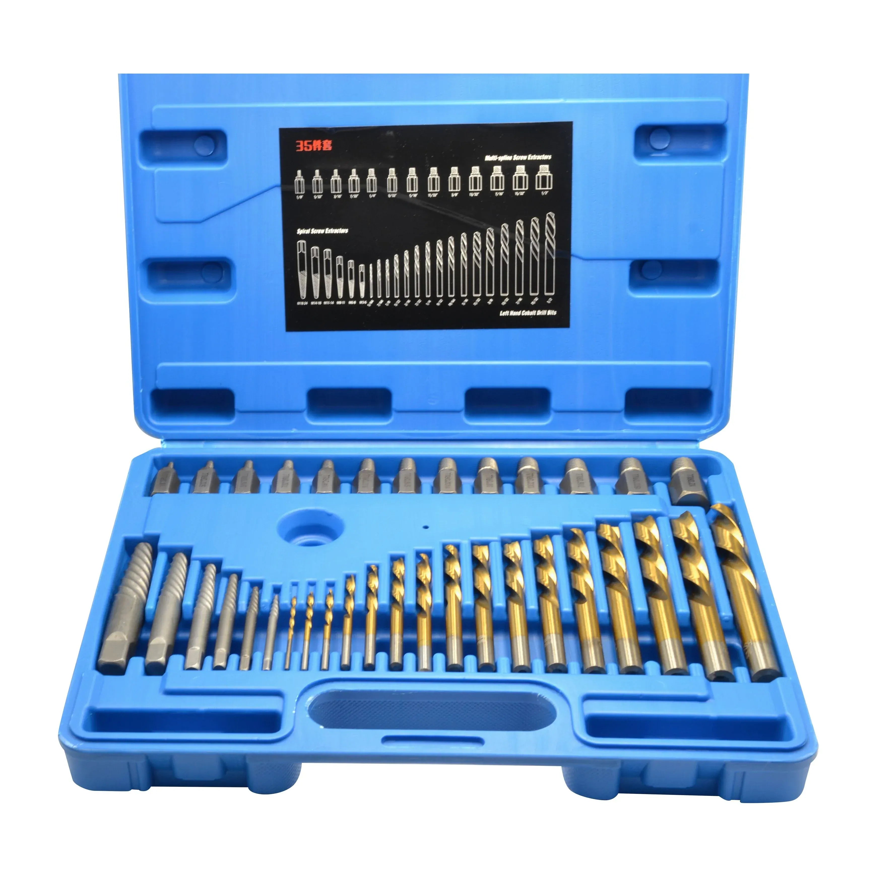 Twin Eagle Imports Extractor Kit Broken Bolt Master Extractor Kit 35 Piece