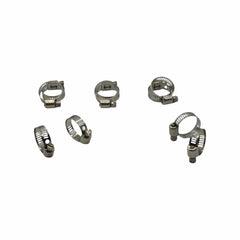 Twin Eagle Imports Grab Kits 10 Piece 304 Stainless Steel 12-23mm Worm Drive Hose Clamp